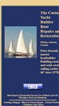Mobile Screenshot of customyachtbuilder.com
